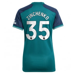 Arsenal Oleksandr Zinchenko #35 Tredje trøje Dame 2023-24 Kort ærmer